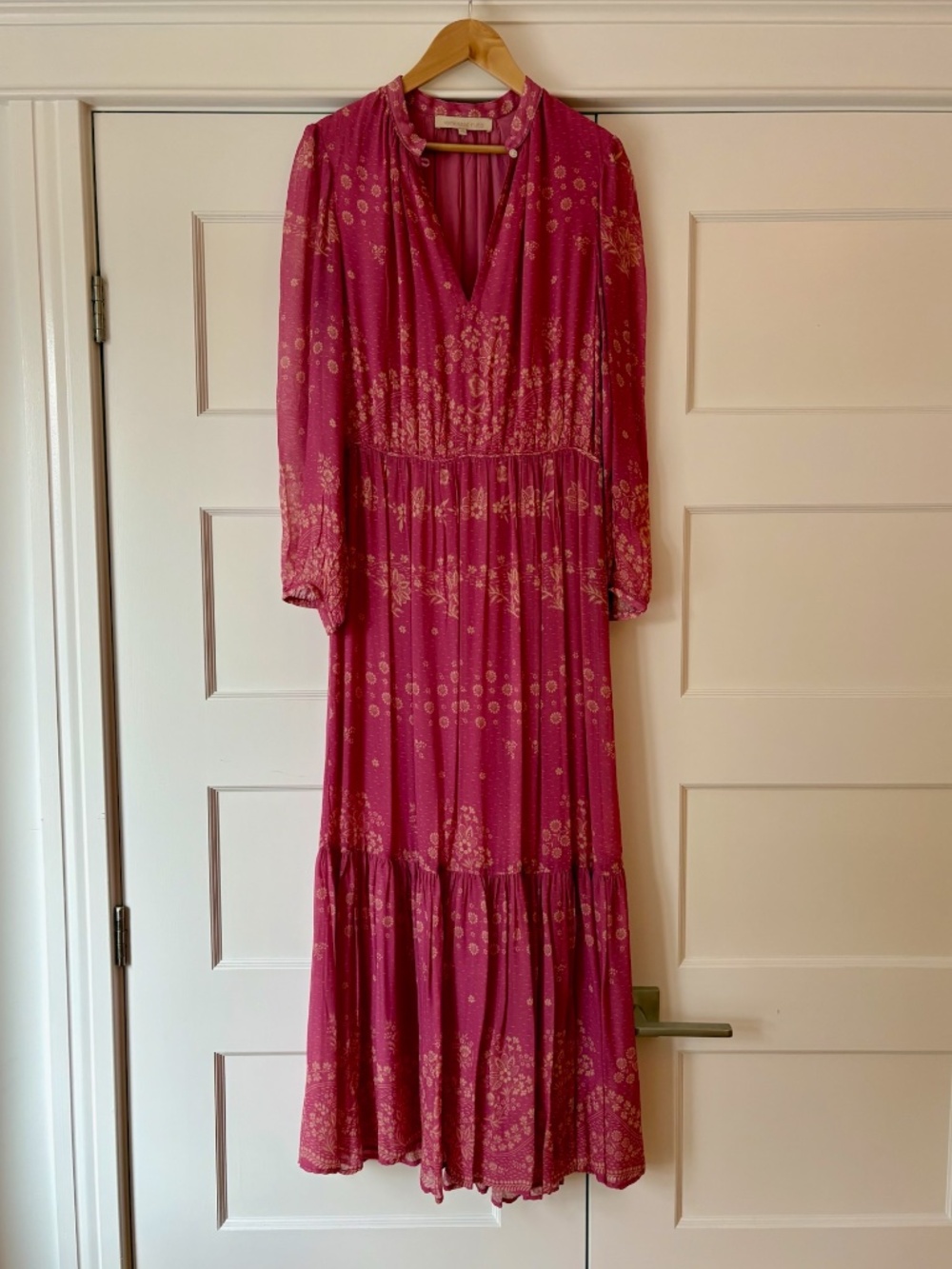Vanessa Bruno pink floral dress